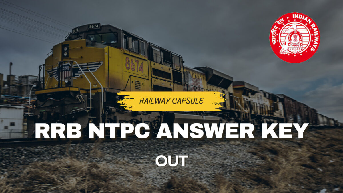 RRB NTPC Answer Key