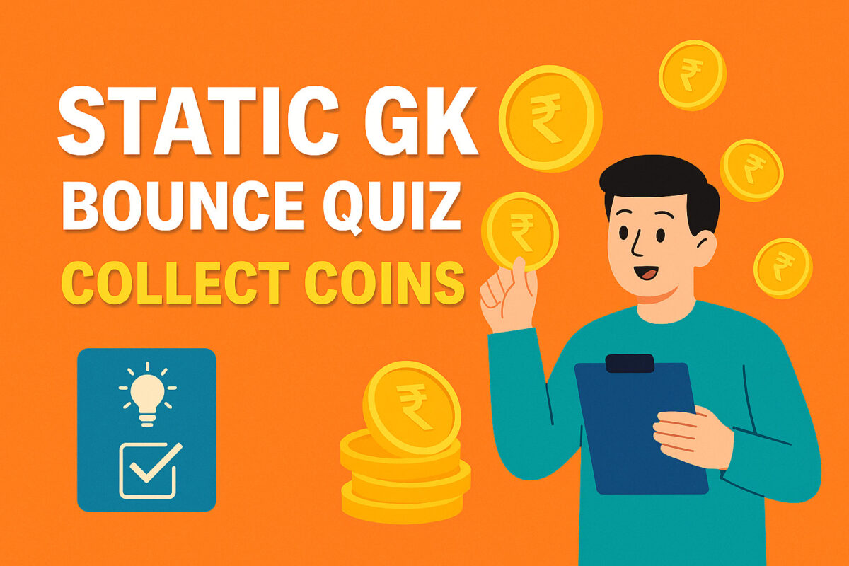 Static GK Quiz Coin Collection Challenge