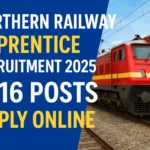 Northern Railway Apprentice Recruitment 2025 Apply Online Details